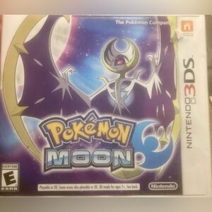 Pokemon Moon for the Nintendo 3DS Includes case and insert